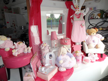 Rose pour les petites filles...